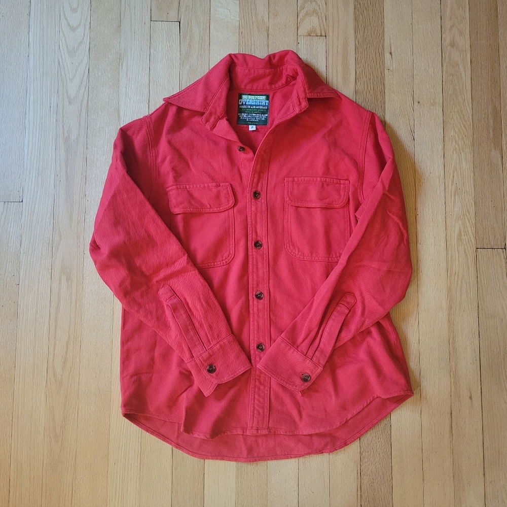 Big Bud Press Red Overshirt P